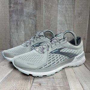 Brooks Adrenaline 21 Women's Running Shoes Oyster Alloy Size 9 B 1203291B061